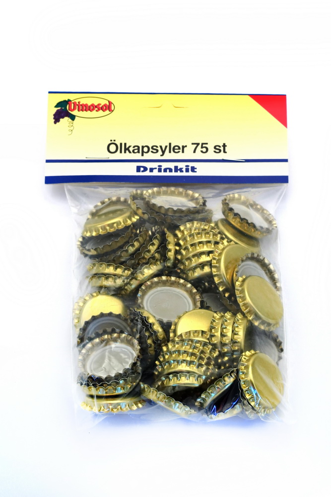 ölkapsyl guld 75-pack