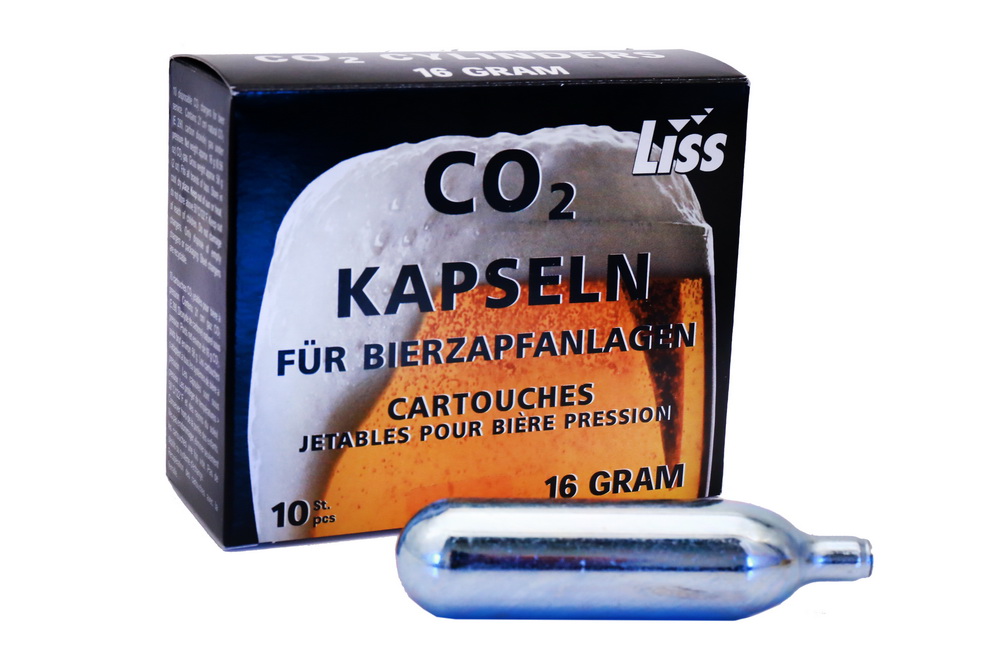 Kolsyrepatroner 16g - 10pack