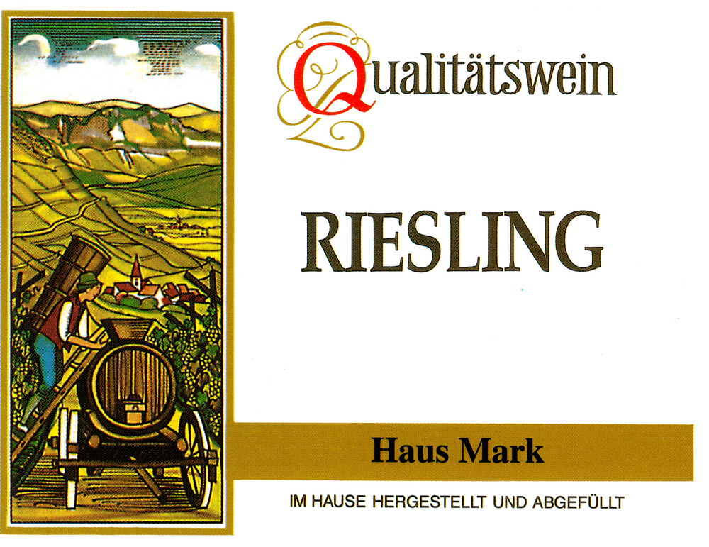 Etikett Riesling