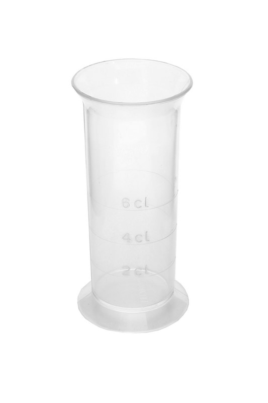 Mätglas 2-4-6 cl i plast